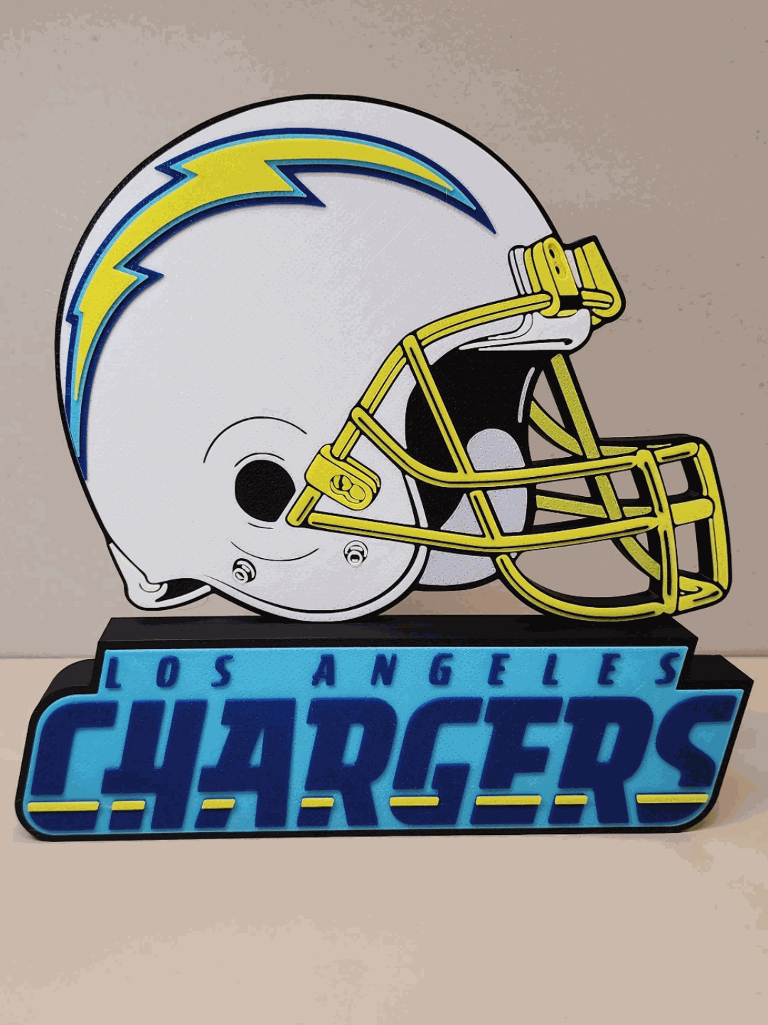 10" YOU PICK 30+ TEAMS nfl wall desk art by 3dCurioPrints