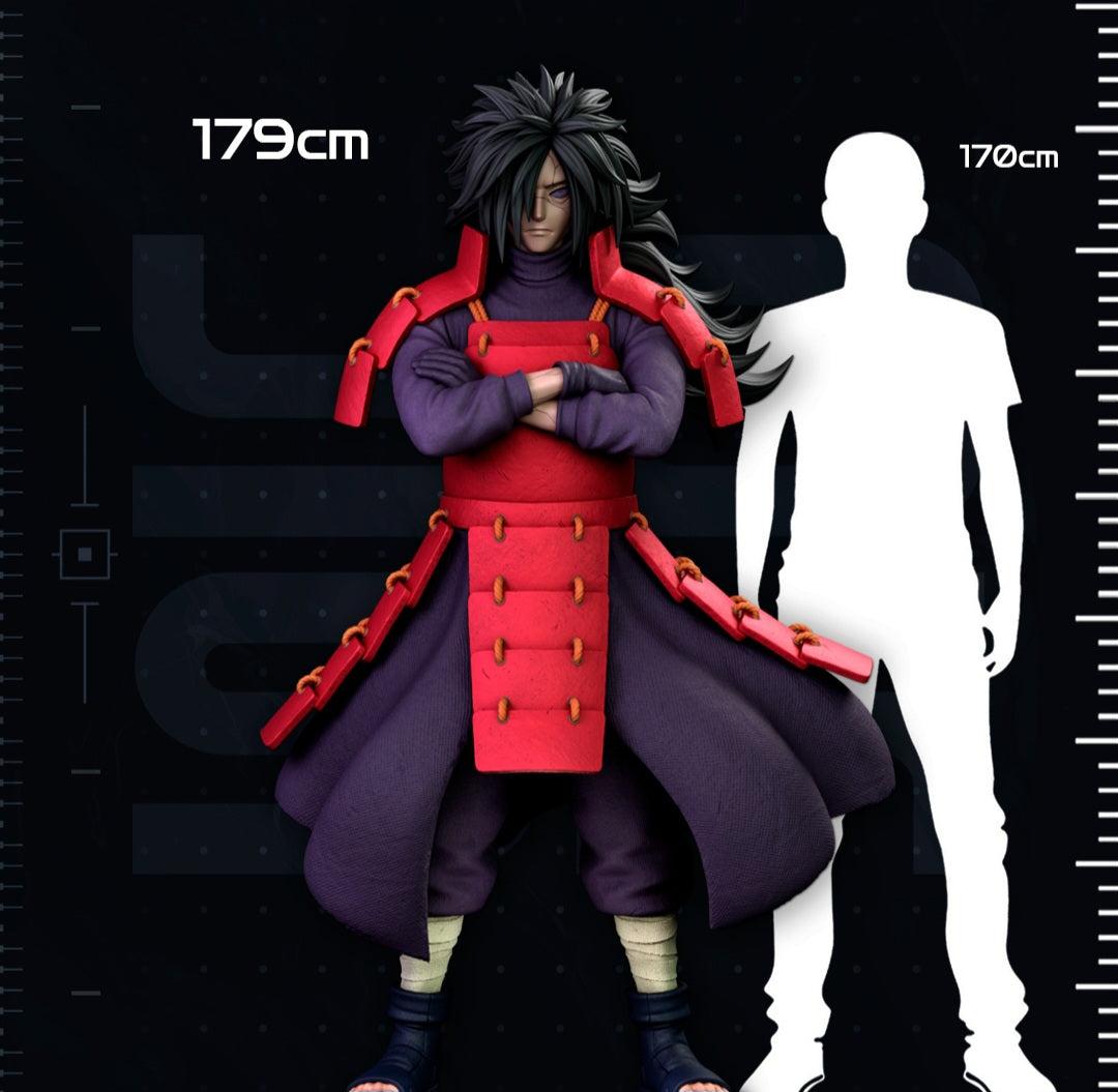 Life size 5ft 11in Madara statue from Naruto with glued parts and detailed jacket