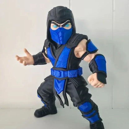 17-inch Sub Zero figure from Mortal Kombat showcasing the iconic character in a bold pose