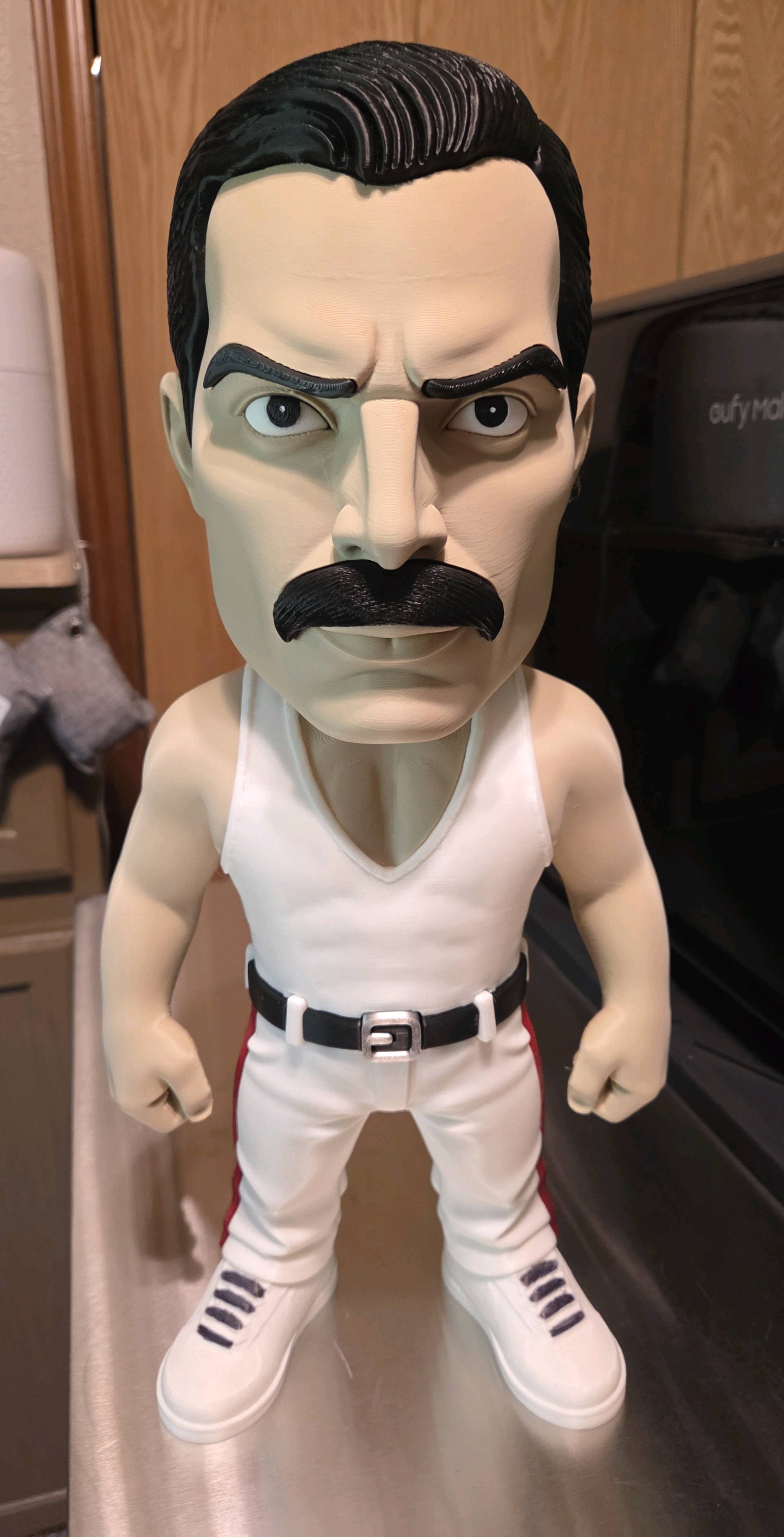 1ft Freddie Mercury by 3dCurioPrints