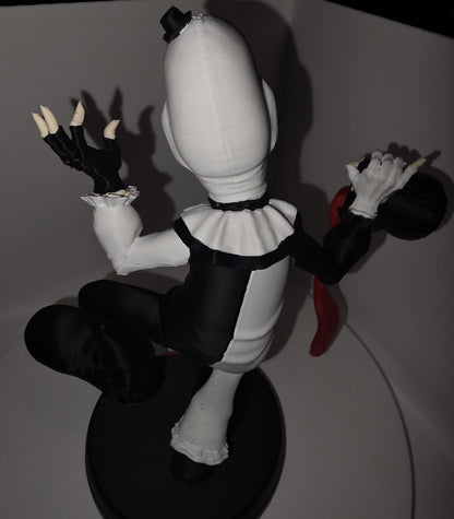Terrifier 7" art crispies color not painted made to order by 3dCurioPrints