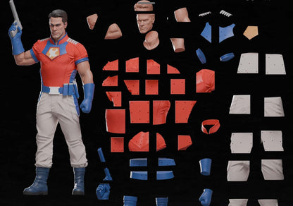Life size 1:1 6ft Peacemaker superhero John cena 3-4 weeks made to order by 3dCurioPrints