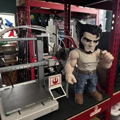 26 inch Logan Wolverine figure with glue-on claws and cigar accessory