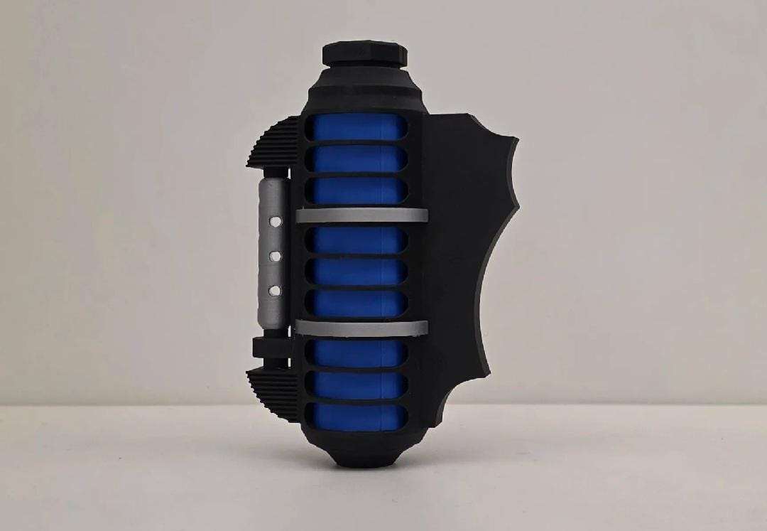 Arkham knights cosplay freeze blast batman cosplay by 3dCurioPrints