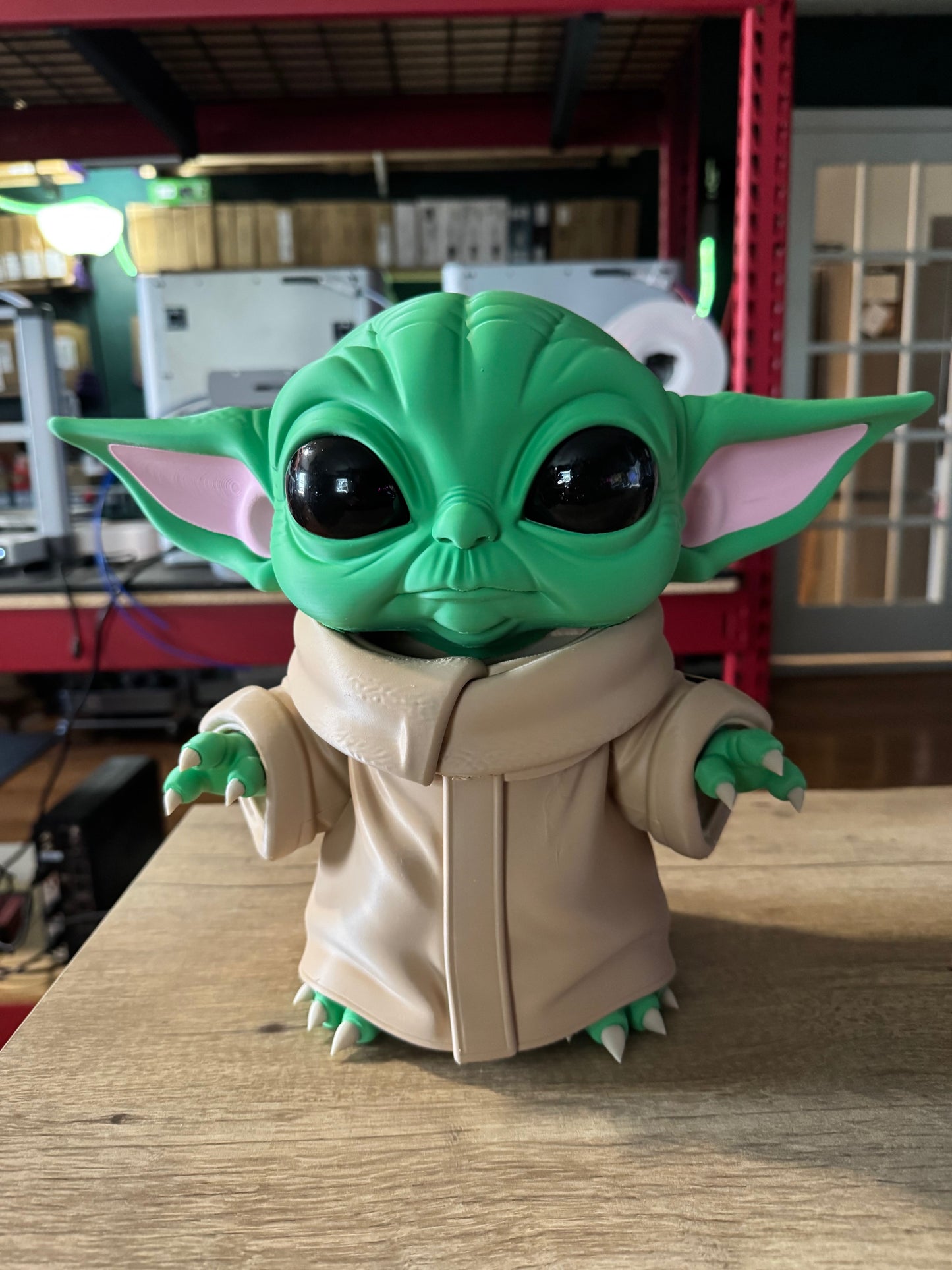 9" Grogu star wars mandalorian by 3dCurioPrints