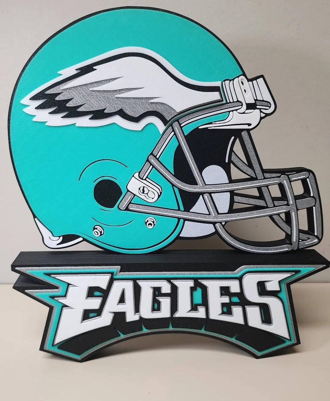 10" YOU PICK 30+ TEAMS nfl wall desk art by 3dCurioPrints