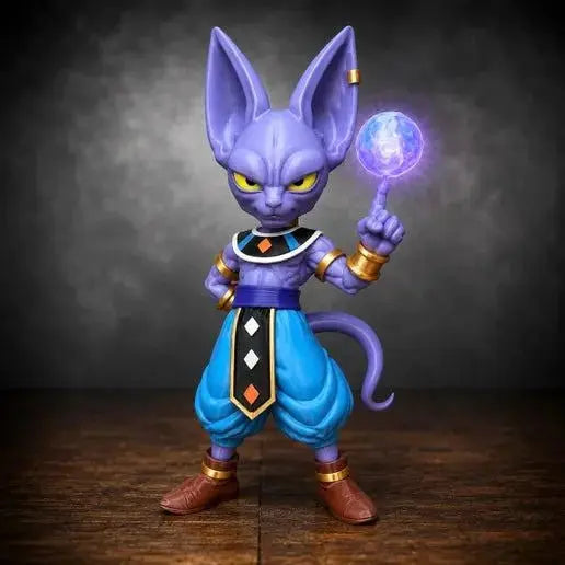 23" 1ft 11in Beerus Dragonball Z bust by 3dCurioPrints
