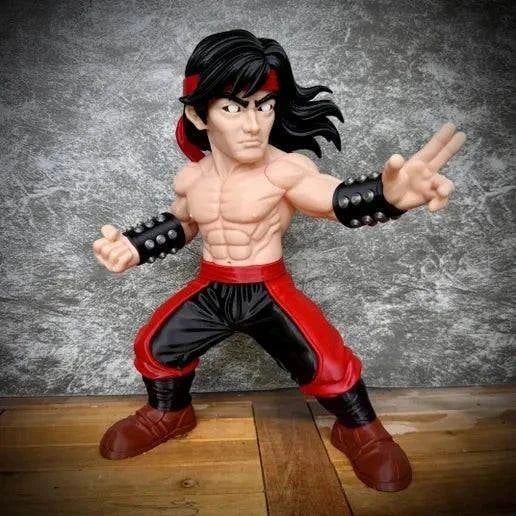25 inch Liu Kang Mortal Kombat MK2 bust statue collectible figure