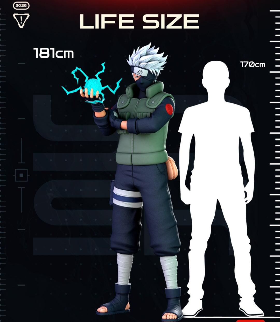 Life size 6ft Kakashi Hatake Naruto anime take 3-4 weeks to make by 3dCurioPrints