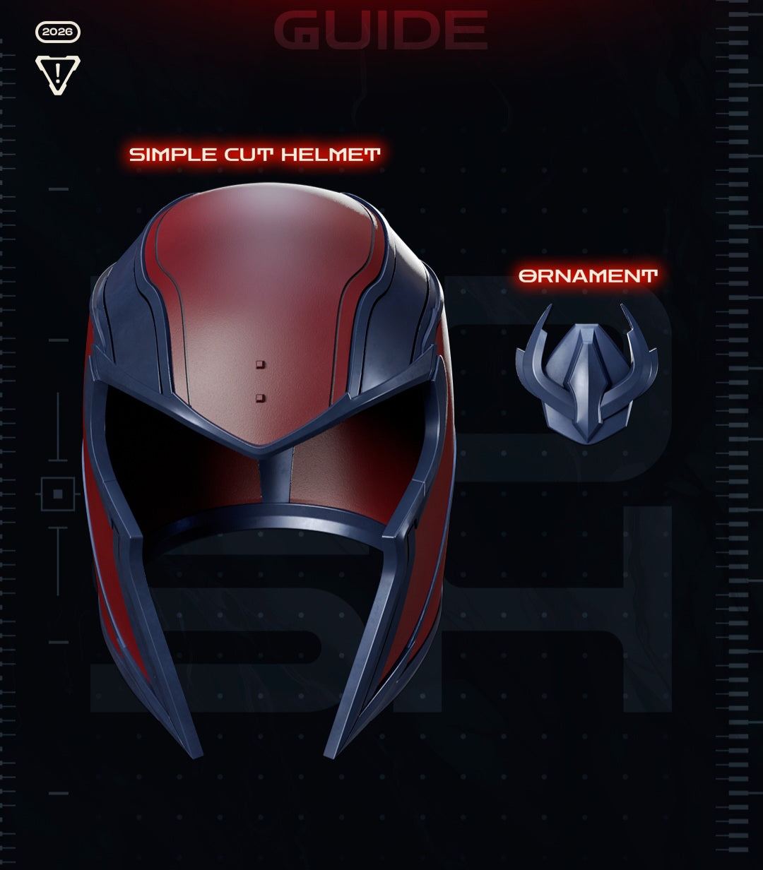 Doomsday magneto mask fits heads up to 24" by 3dCurioPrints