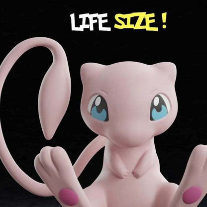 Life size full size 1ft Mew pokemon #0151 bust statue figure by 3dCurioPrints