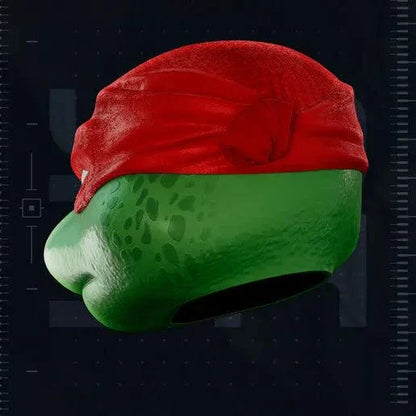 Rare TMNT Raphael helmet mask handcrafted in a week