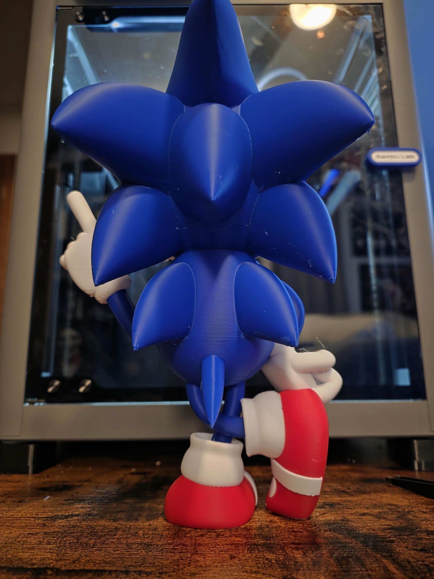 10" Sonic figure bust statue figure ready to ship by 3dCurioPrints