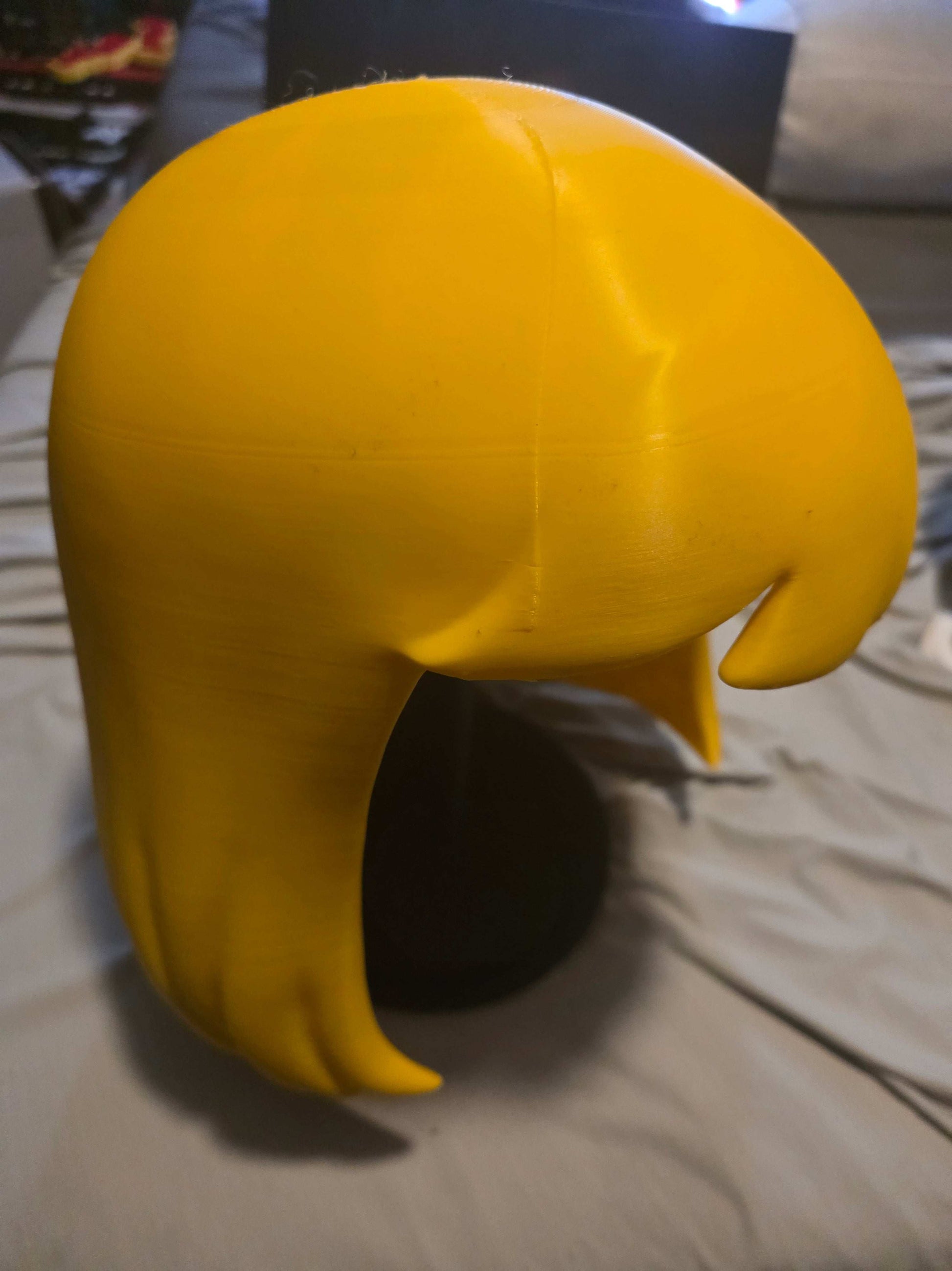He-Man hair full-size wig styled for standard heads cosplay and Halloween