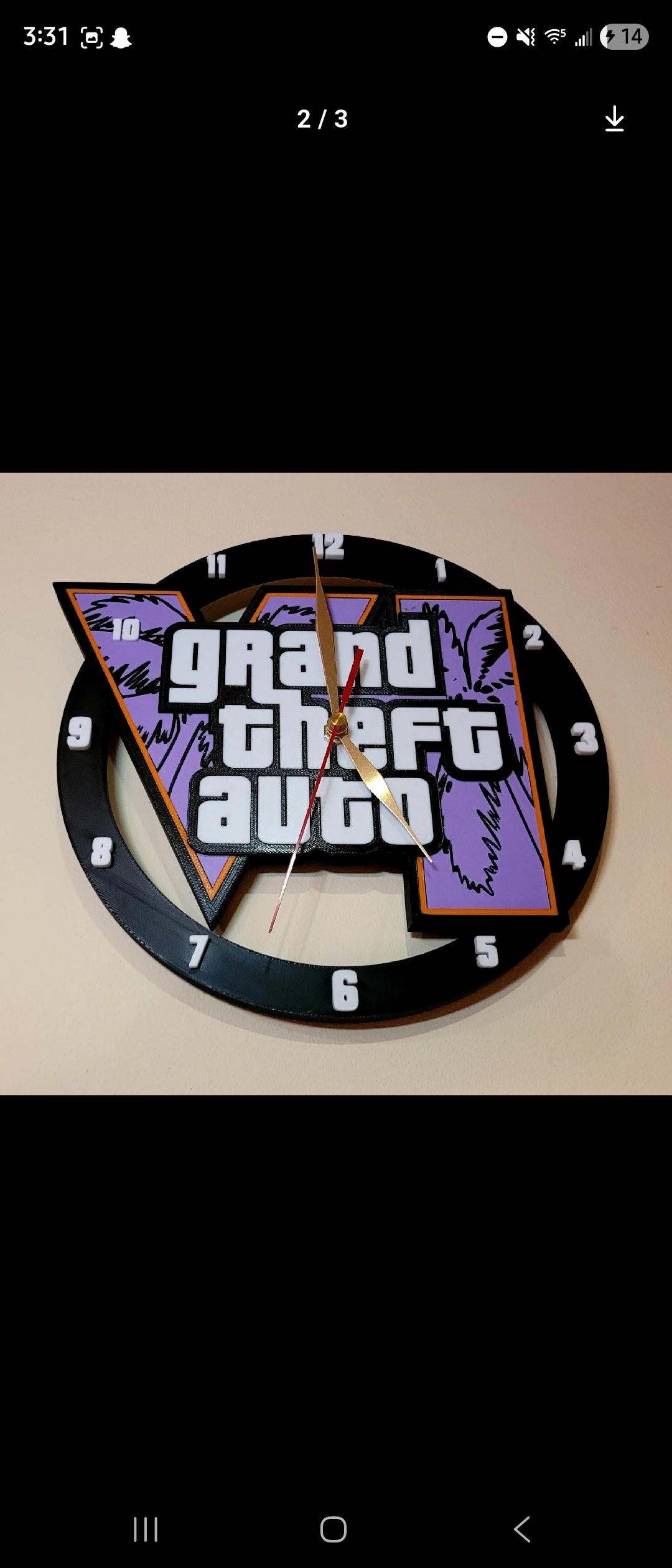10-inch customizable wall clocks featuring Star Wars, Spiderman, Stranger Things, Pokémon, Fortnite, Minecraft, and Harley-Davidson designs