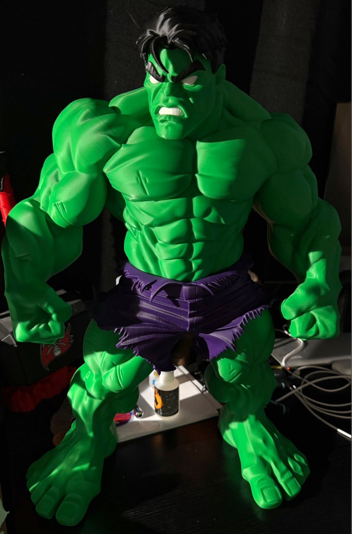 20 inch huge Hulk statue figure standing 1 foot 8 inches tall for display