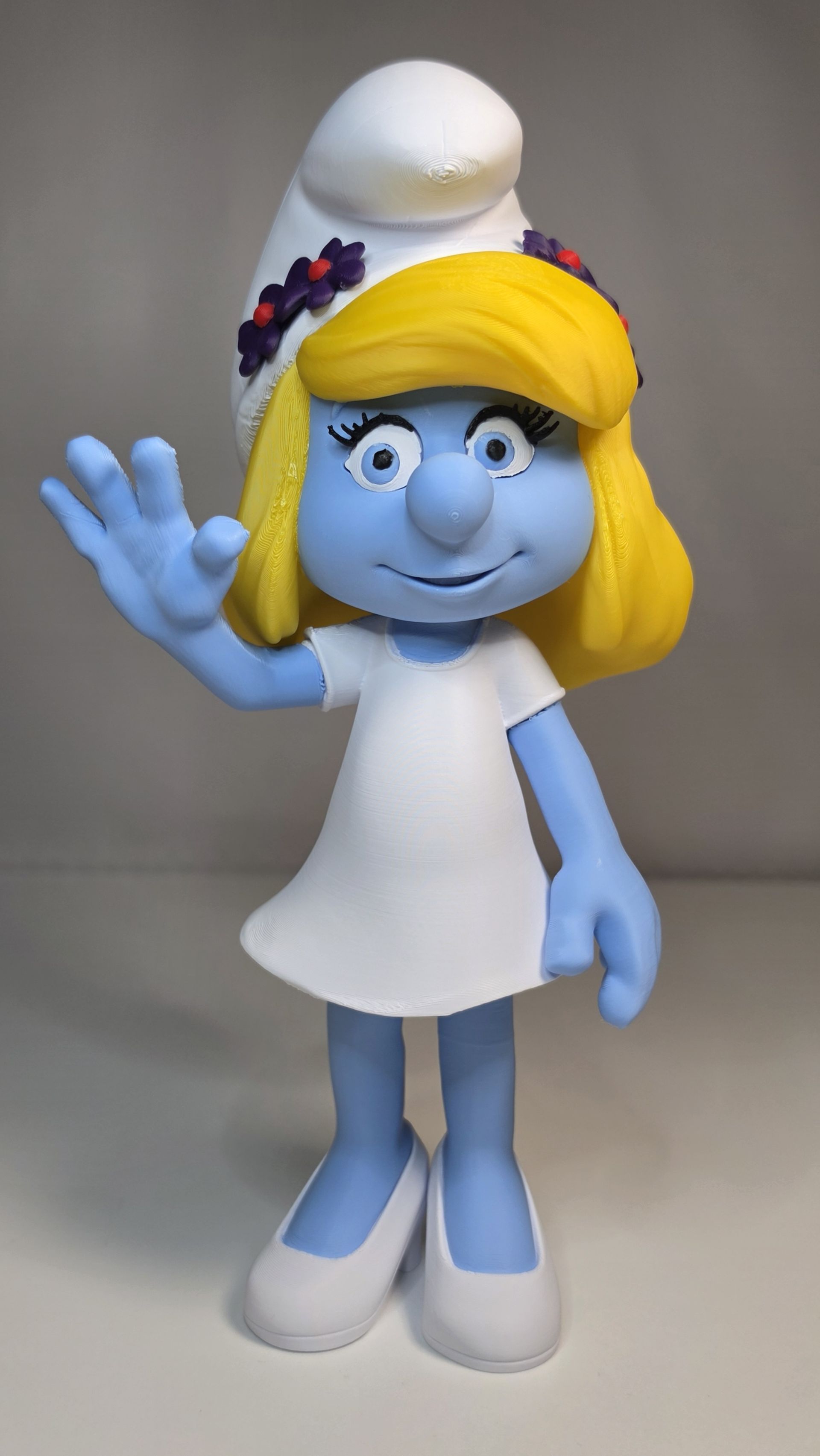 2ft 24" Smurfette by 3dCurioPrints