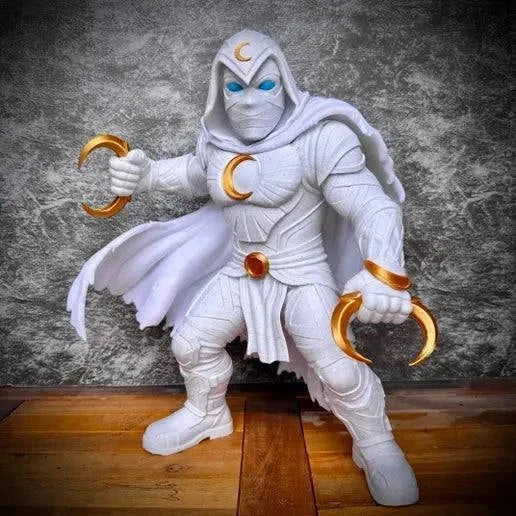 18 inch Moon Knight figure bust collectible statue for Marvel fans and collectors