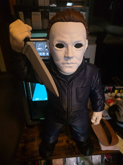 25" tall Michael Myers Halloween bust sculpture