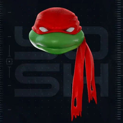 TMNT Raphael helmet mask rare design completed in a week