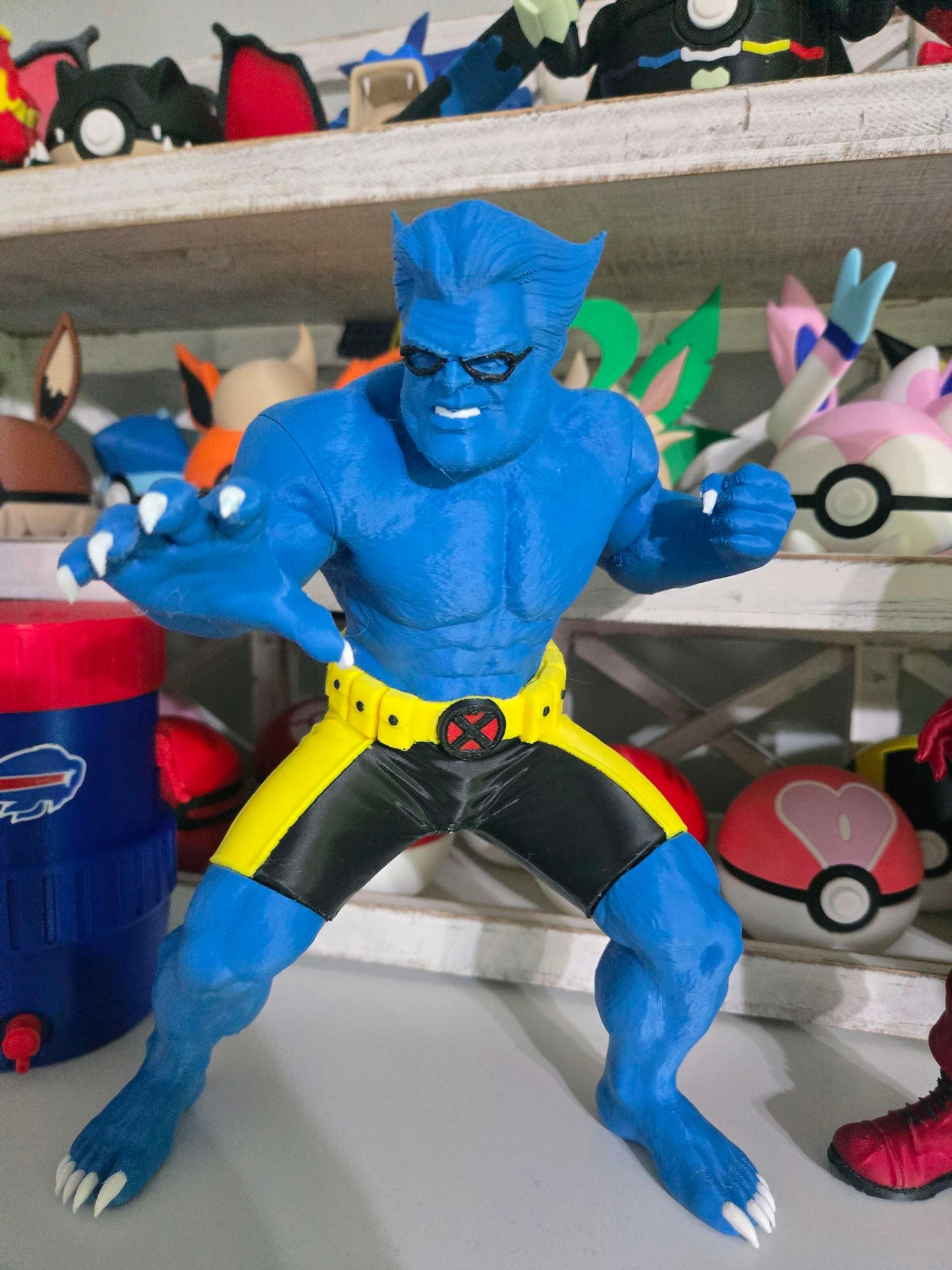 1ft 5in the Beast x-men marvels by 3dCurioPrints