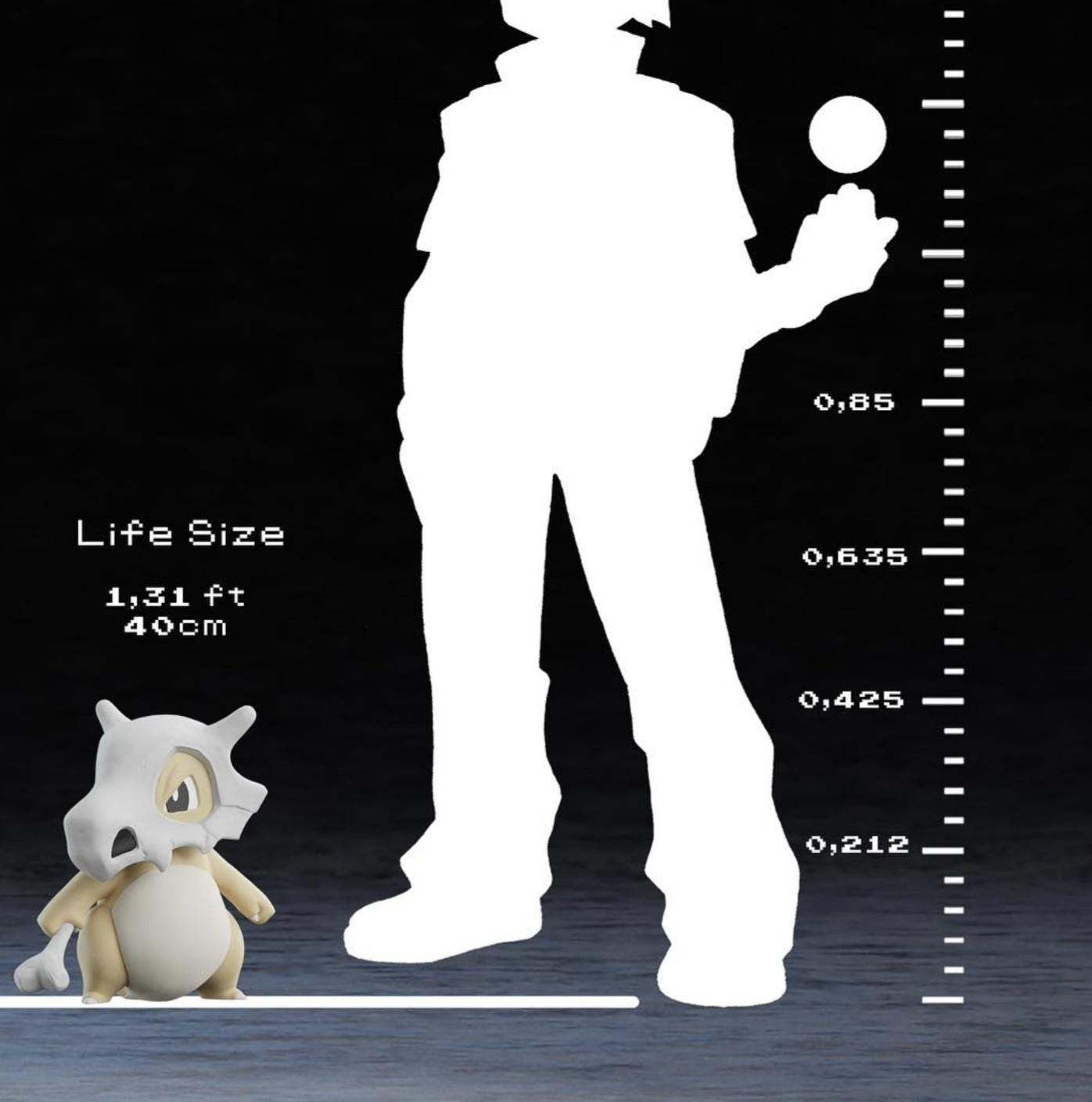 Full size Large 1ft 3in rare 1:1 #0104 Pokemon Cubone made to order by 3dCurioPrints