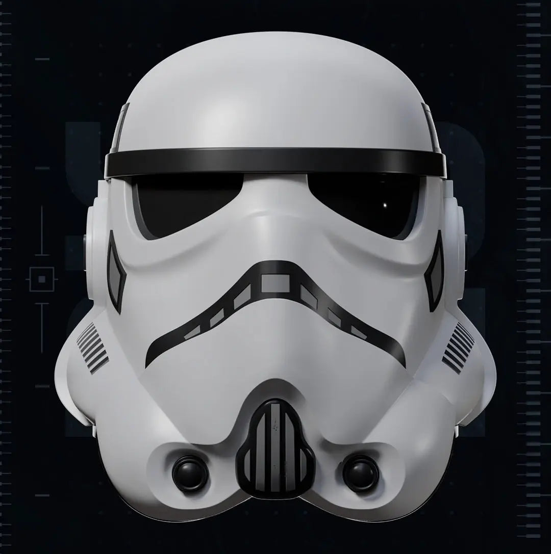 Lego stormtrooper helmet fits heads up to 24" by 3dCurioPrints