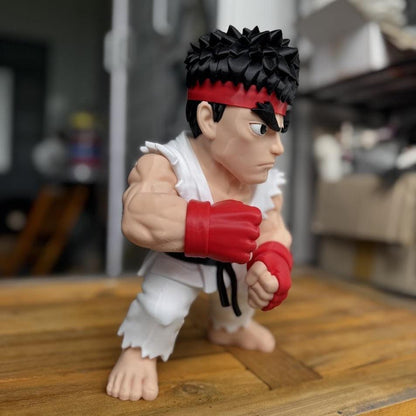 22-inch Ryu Street Fighter bust statue for gamer collections and displays