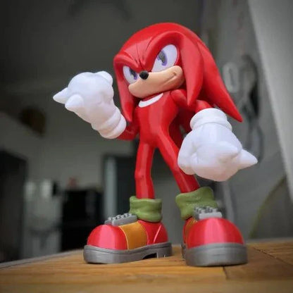 19" Knuckles bust statue from Sonic the Hedgehog for display and collection