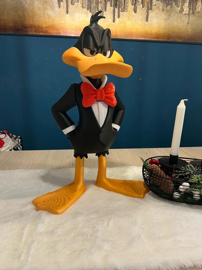 19" 1ft 7in Angry Daffy tie will be purple or red message me if want another color by 3dCurioPrints