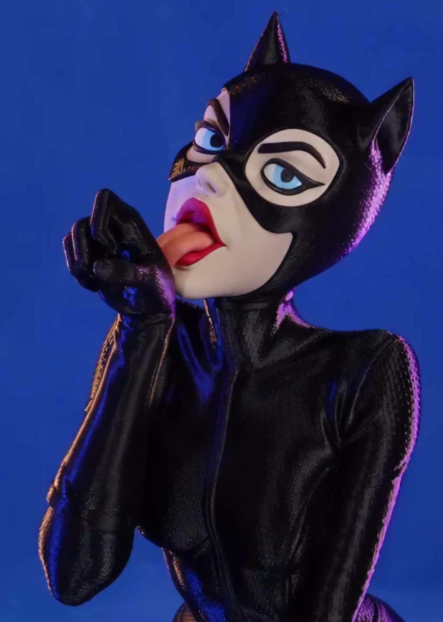 13" Catwoman bust statue collectible DC Comics head-and-shoulders display figure