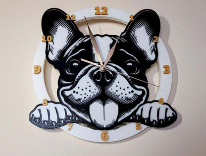 10-inch customizable wall clock featuring popular fandoms like Star Wars, Spiderman, Stranger Things, Pokemon, Fortnite, Minecraft, and Harley-Davidson