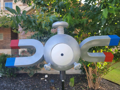Life size 1ft tall Pokémon Magnemite anime figure #081 collectible display