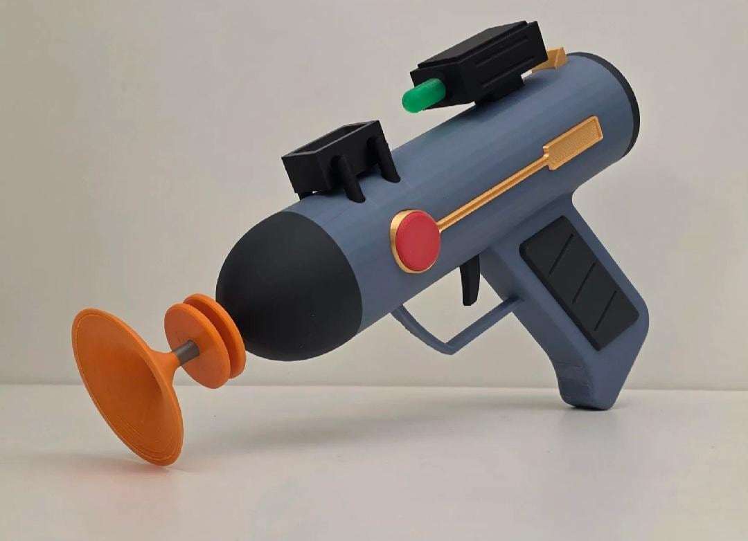 Rick and morth cosplay fake laser gun by 3dCurioPrints