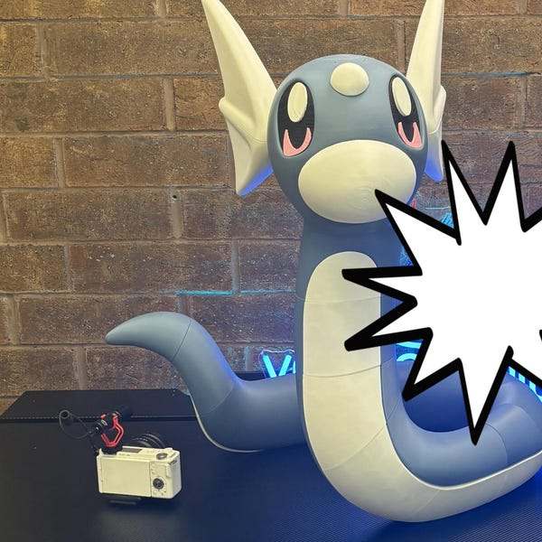 Life size full size dratini pokemon 1:1 made to order by 3dCurioPrints