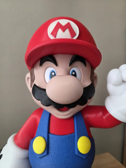 18" 1ft 6in Mario can do brown or black shoes by 3dCurioPrints