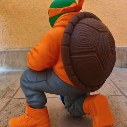 16-inch Michelangelo TMNT figure urban style standing tall