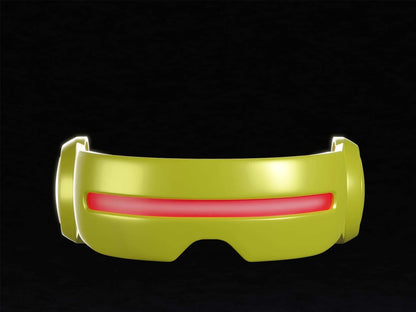 Cyclops visor cosplay solid red design ready to ship