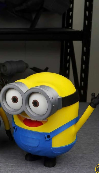 Bill from Despicable Me minion figure roughly 15 inches tall