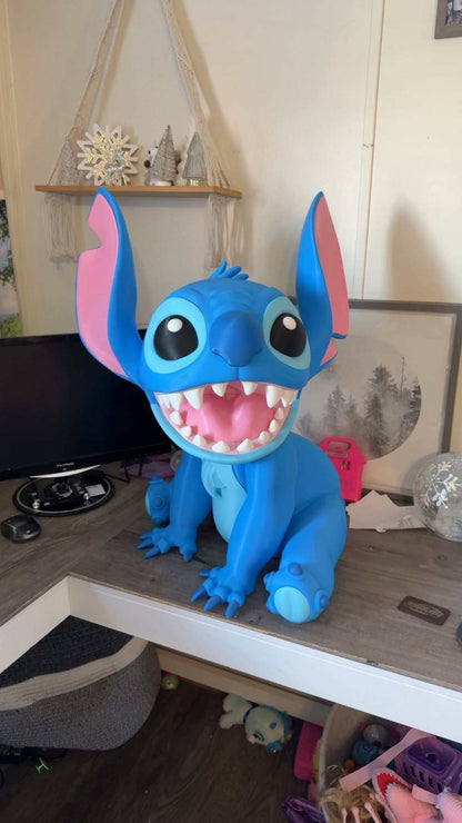 Life size 3ft Stitch figure from Lilo & Stitch standing 3 feet tall