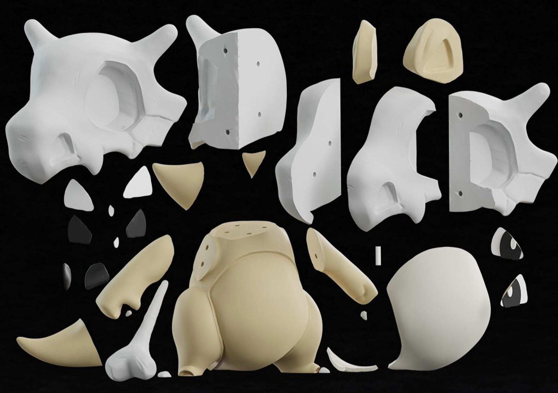 Full size Large 1ft 3in rare 1:1 #0104 Pokemon Cubone made to order by 3dCurioPrints