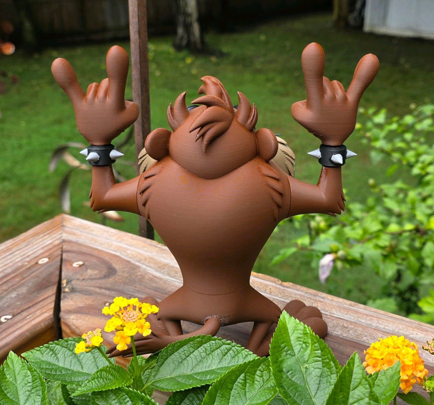 1ft taz rockin' out by 3dCurioPrints