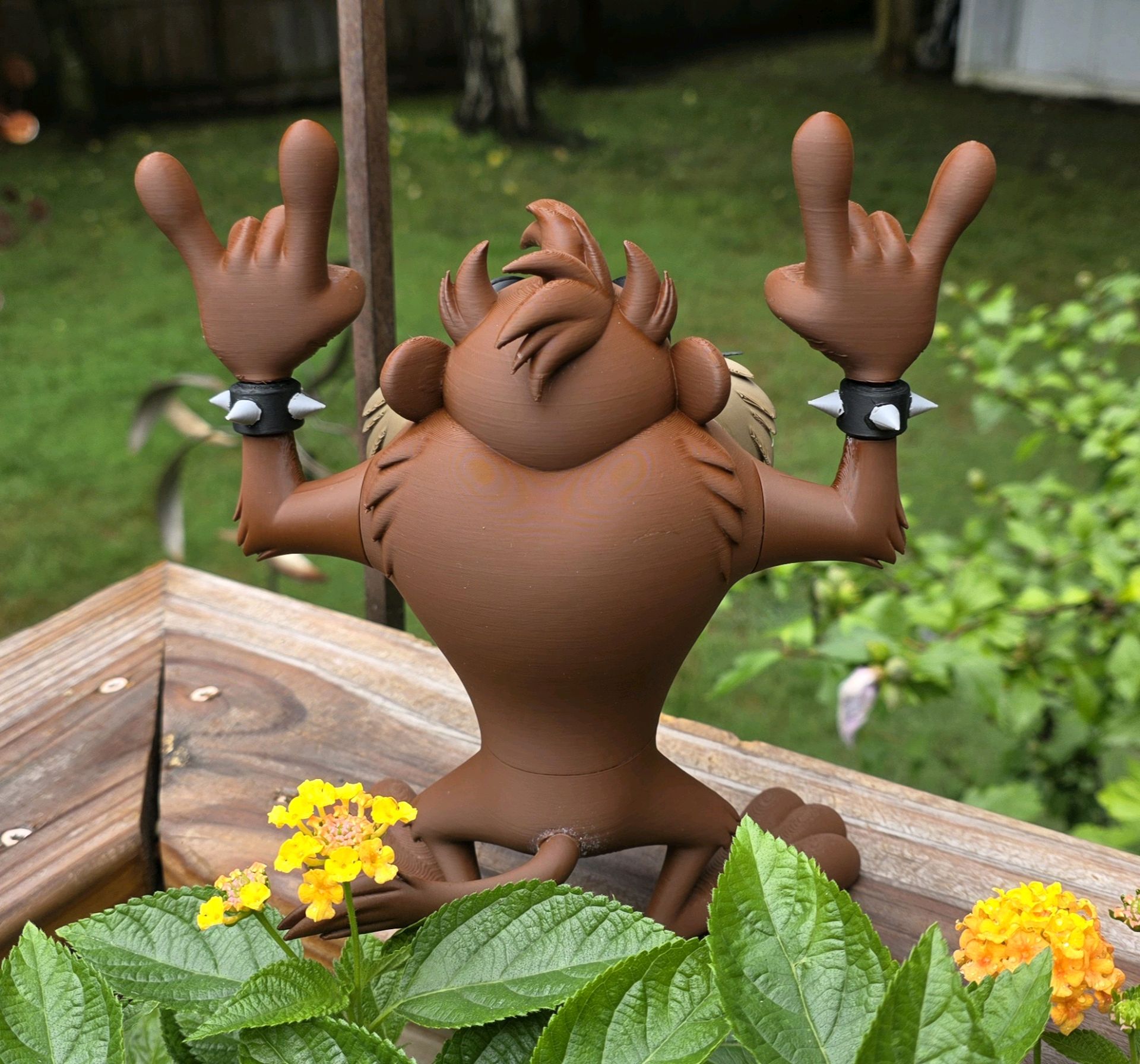 1ft taz rockin' out by 3dCurioPrints