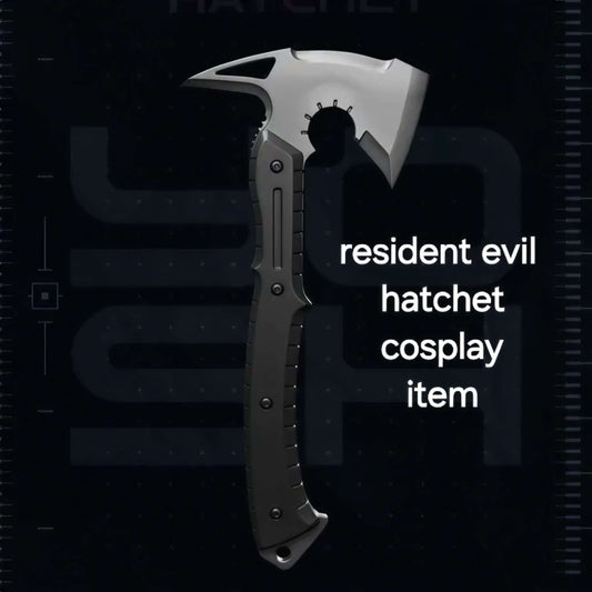 Resident evil cosplay fake hatchet weapon for conventions