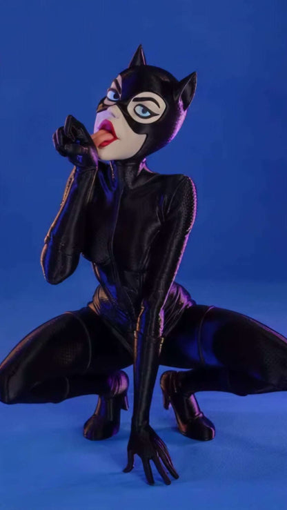 13" Catwoman bust statue figure collectible DC Comics display-ready head-and-shoulders silhouette