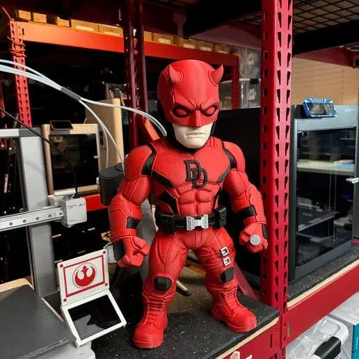 24" Daredevil vigilante bust statue figure showcasing superhero silhouette