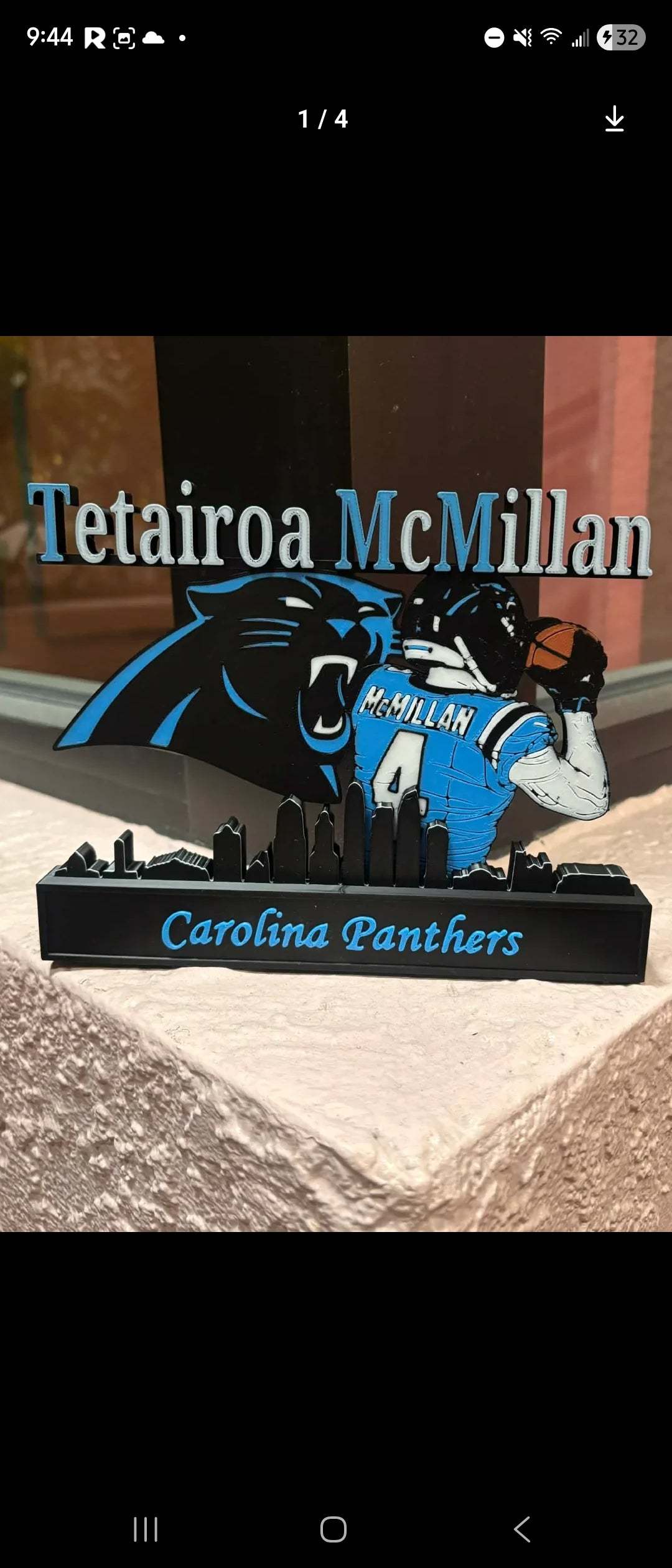 All sports 10-inch nameplate featuring customizable NFL, NBA, and MLB athlete names like Jordan, Kobe, LeBron, Curry, Ohtani, and Brady for personalized sports fan displays