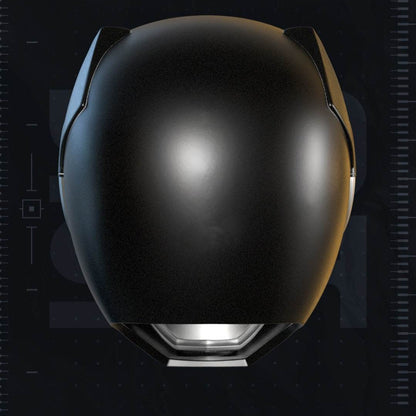 Black power ranger mask helmet fitting heads up to 24 inches