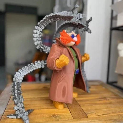 16" Dr. Eggman Dr. Robotic Eggtopus sonic bust with detachable arms