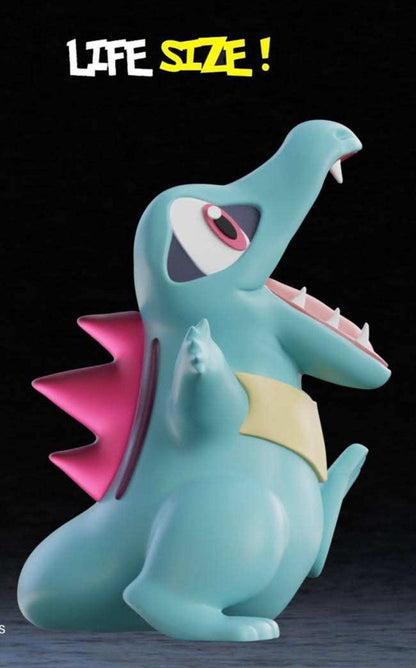 Large 1ft 6in pokemon #0158 totodile full size life size made to order by 3dCurioPrints